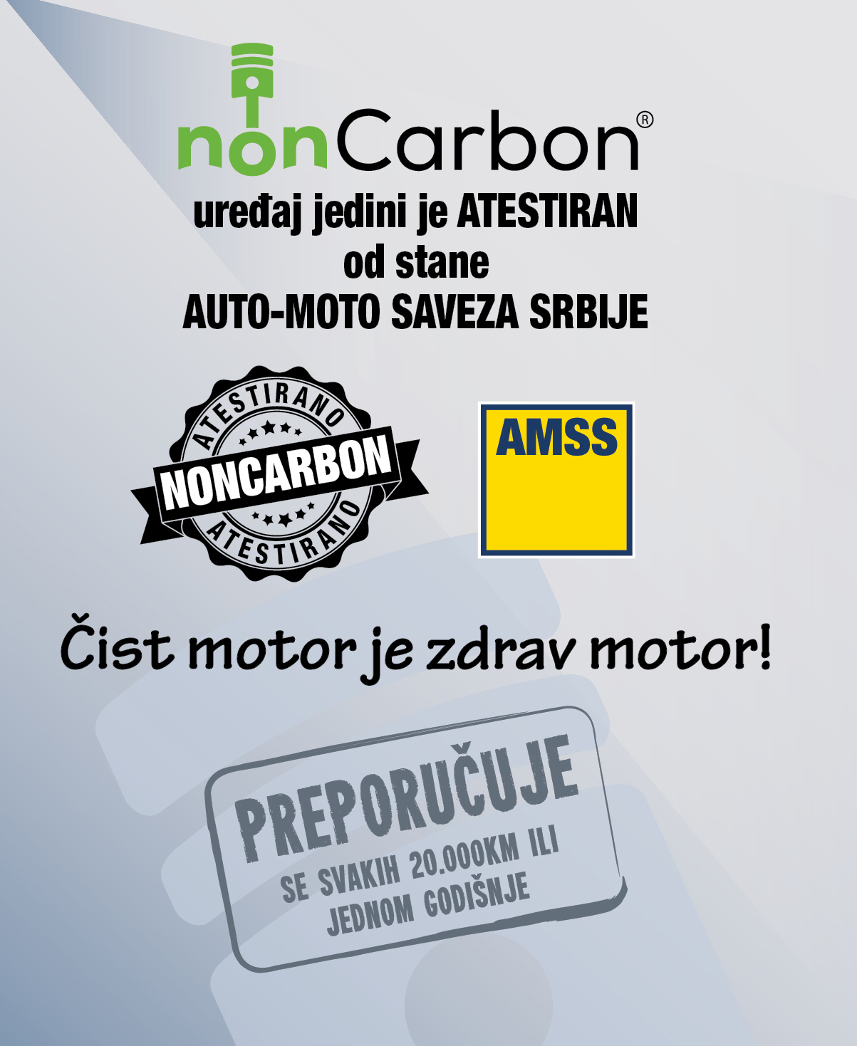 Prodaja NonCarbon uređaja za DEKARBONIZACIJU MOTORA